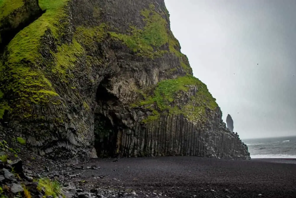 iceland black sand beach