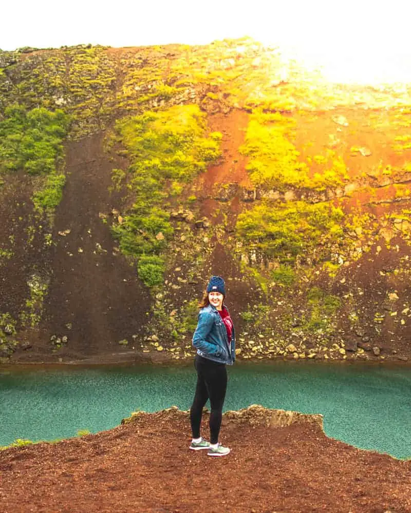 iceland kerid crater