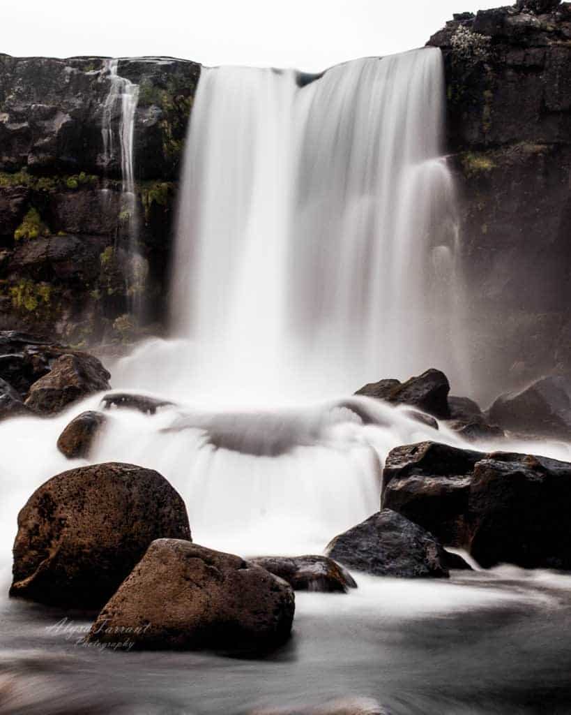 iceland waterfall