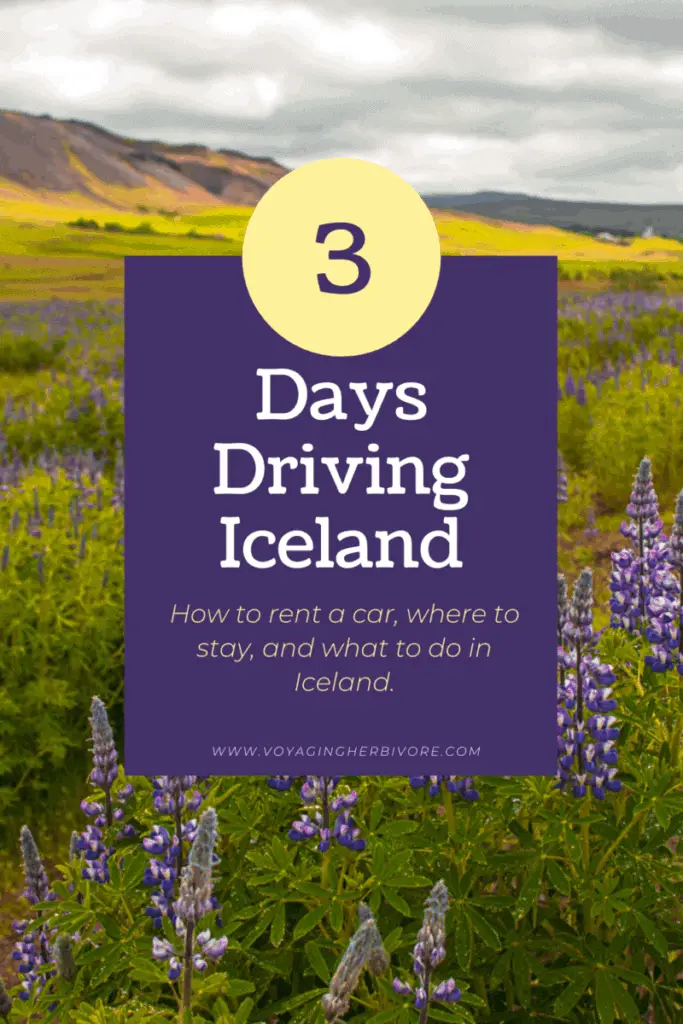 3-days-driving-iceland-itineray-pinterest