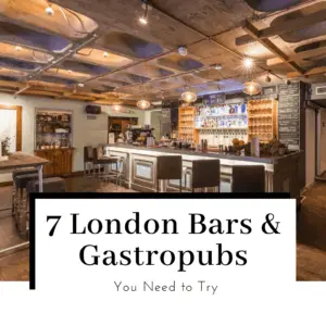 best london bars and gastropubs featured image