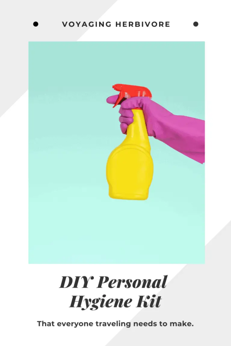 The ULTIMATE DIY Travel Hygiene Kit to Make Today Voyaging Herbivore