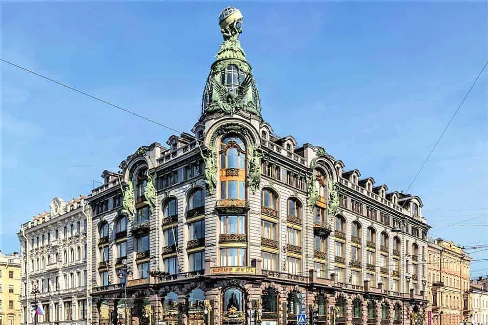 outside shot of a majestic looking building with lots of windows