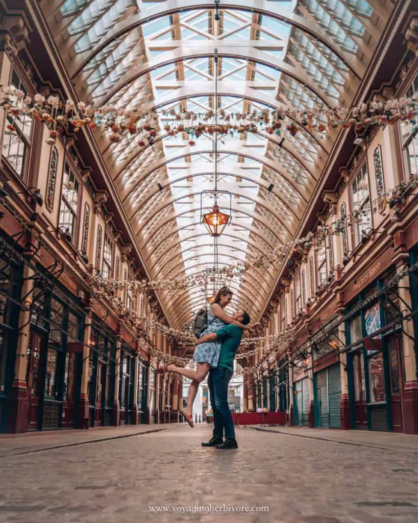 leadenhall market london instagram spot