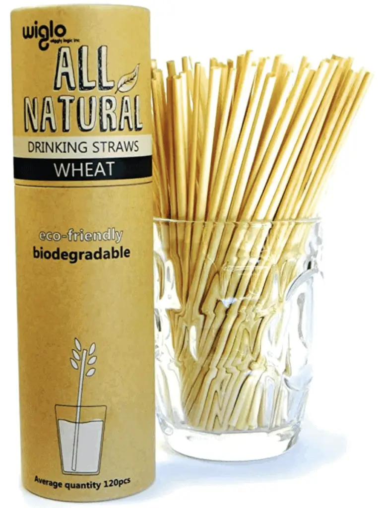 all natural wheat drinking straws