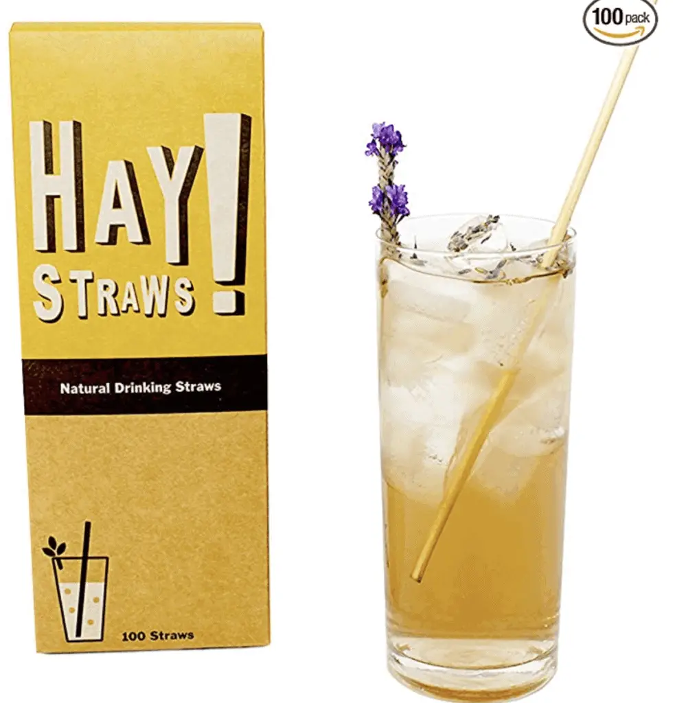 hay drinking straws
