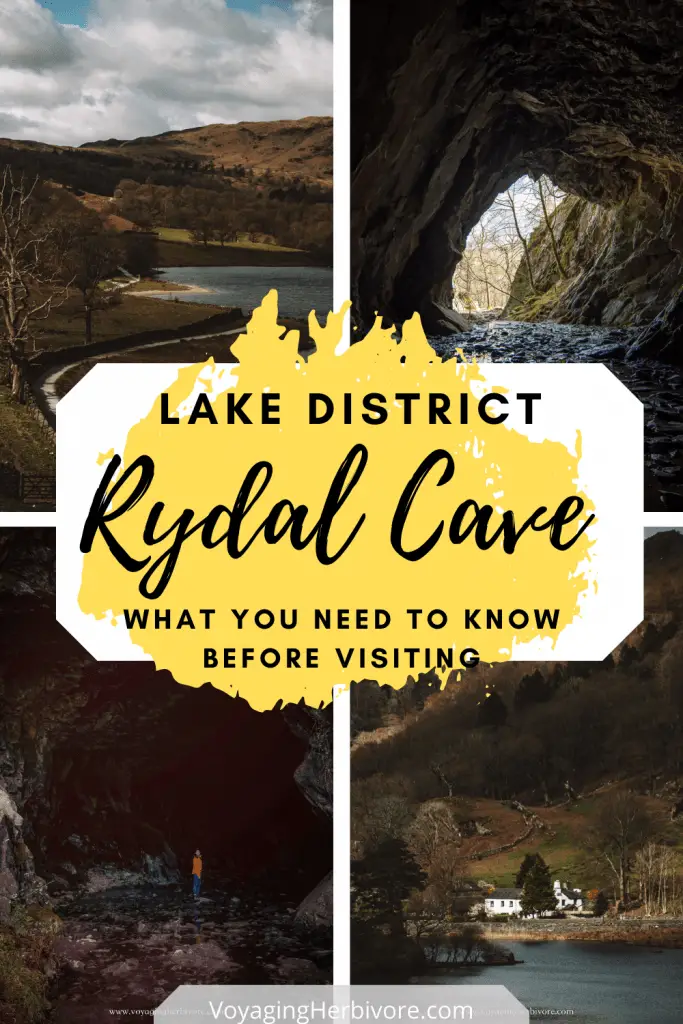 rydal cave lake district pinterest