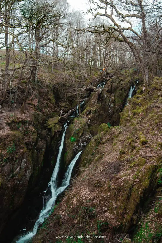 stock ghyll force waterfall lake district