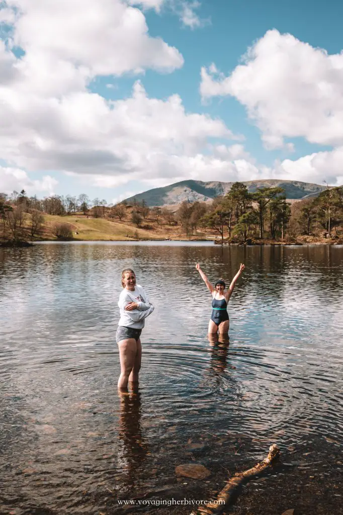 tarn hows wild swim lake district