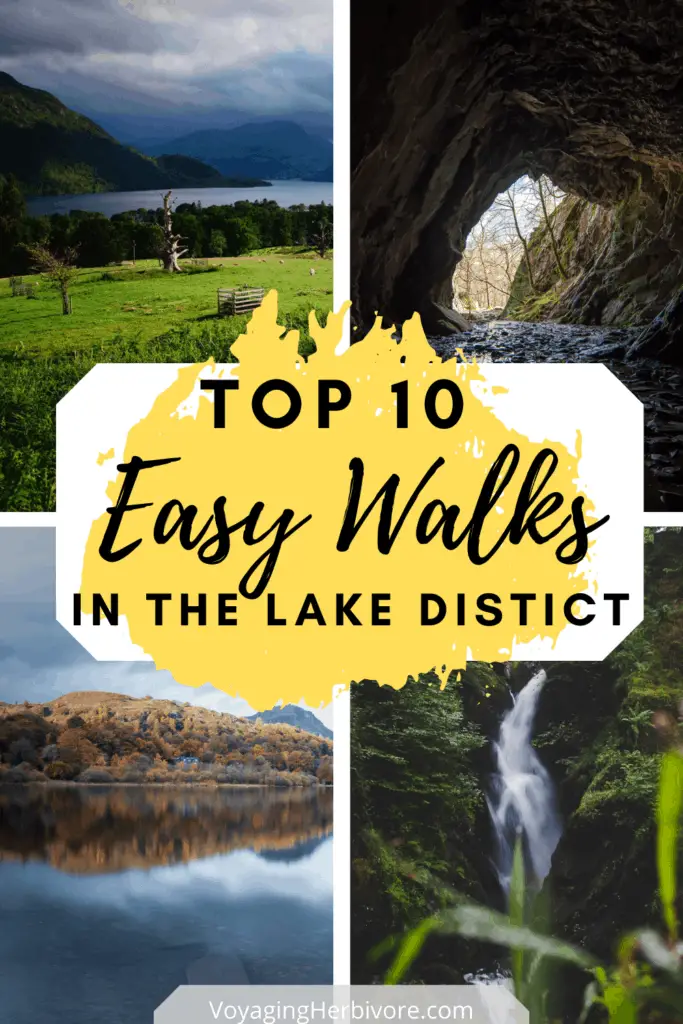 easy lake district walks hike pinterest