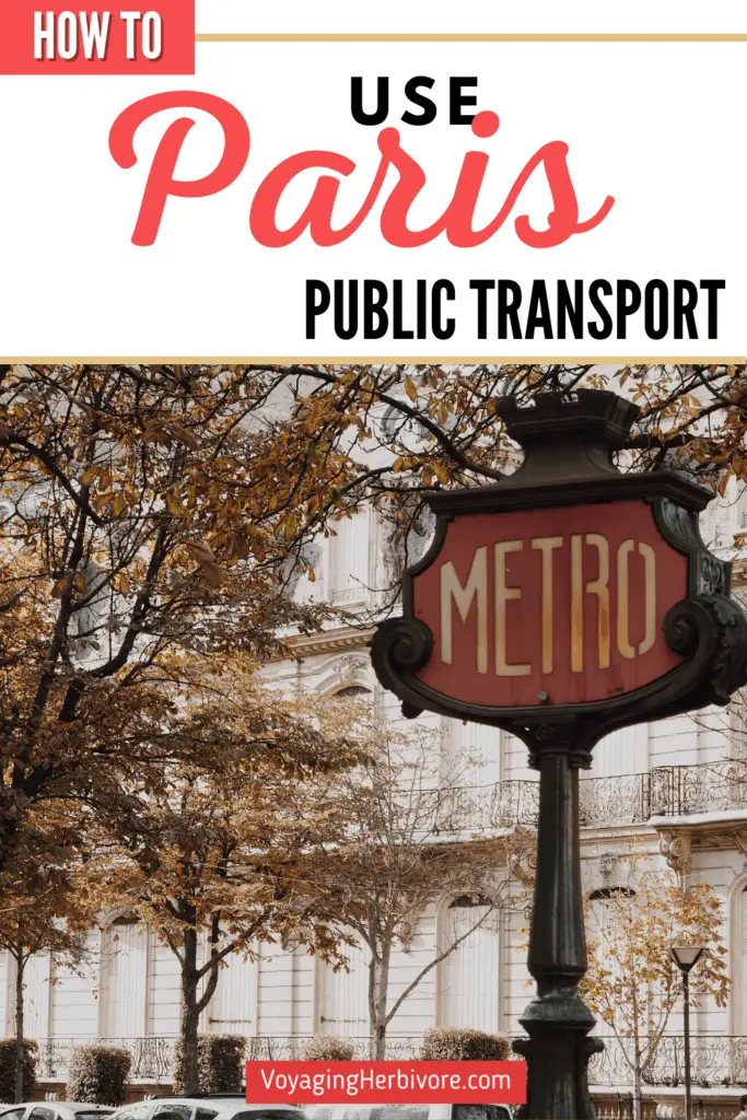 paris metro rer bus transport guide