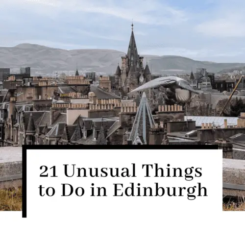 unusual things to do in edinburgh featured image