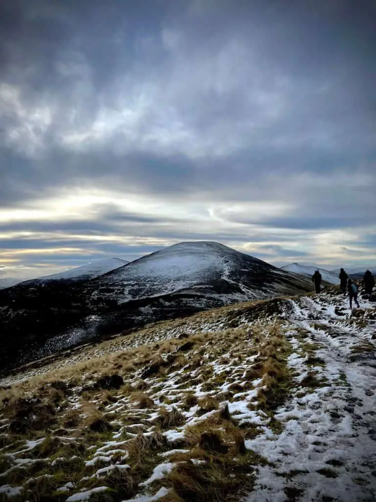 Nine Mile Burns to Swanston pentlands hike walks