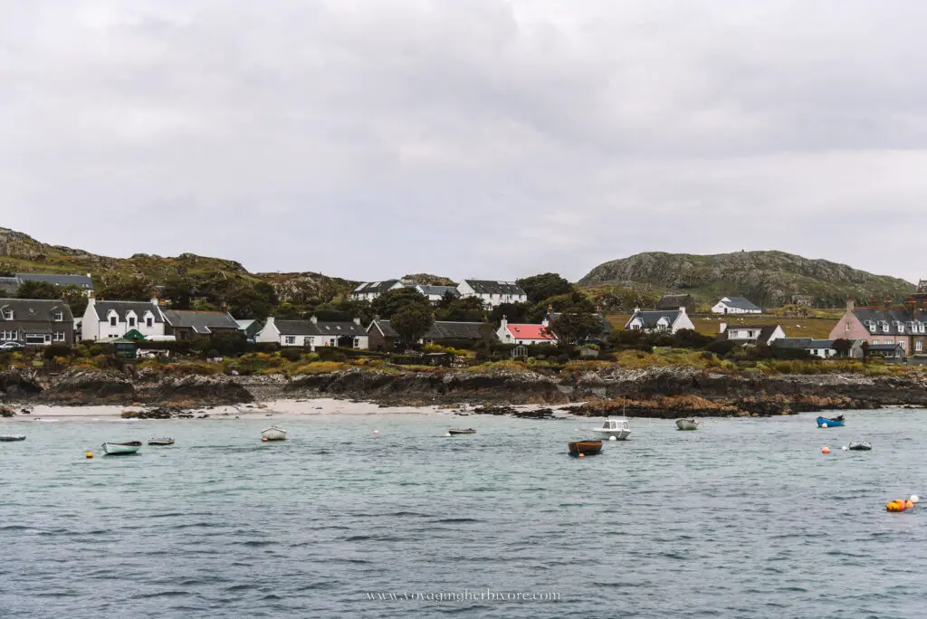 iona scotland isle of mull coast