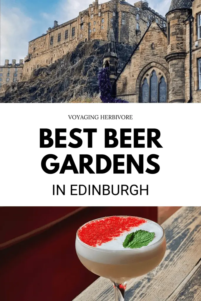 15 Best Beer Gardens In Edinburgh