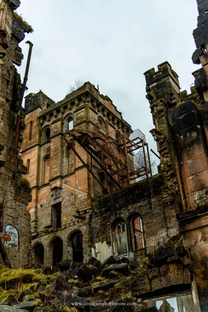 scotland lennox castle old hospital in ruins