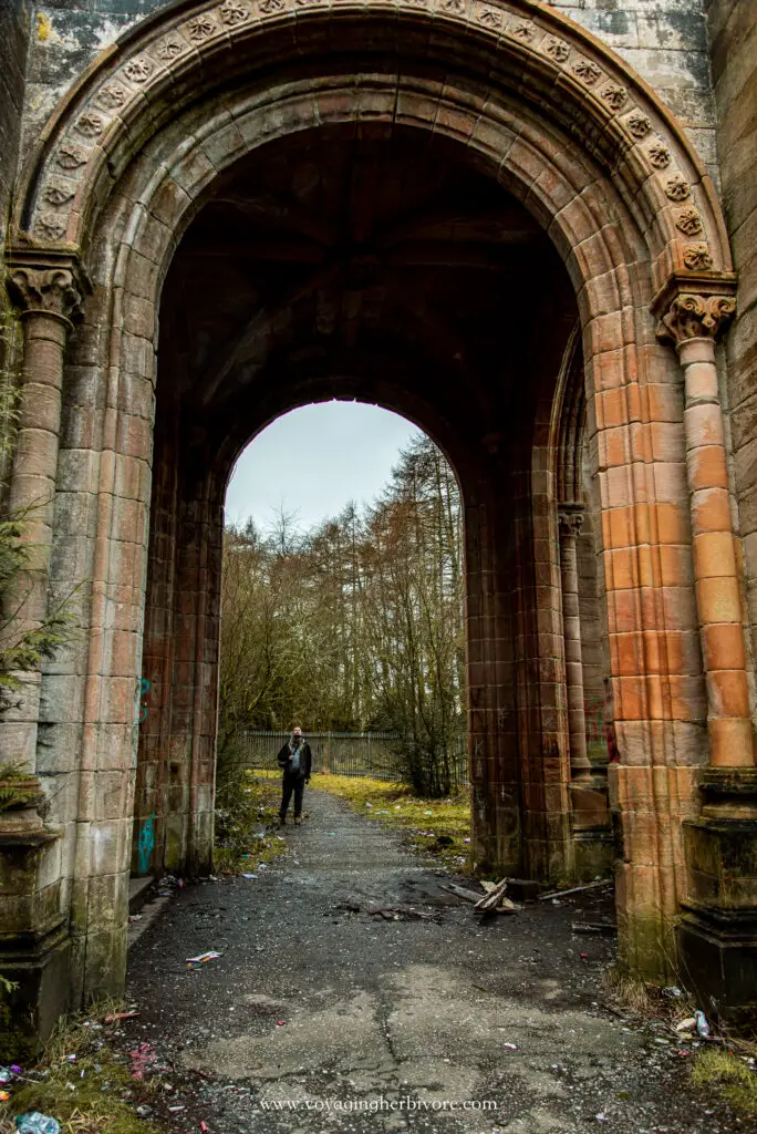 abandoned scottish castle