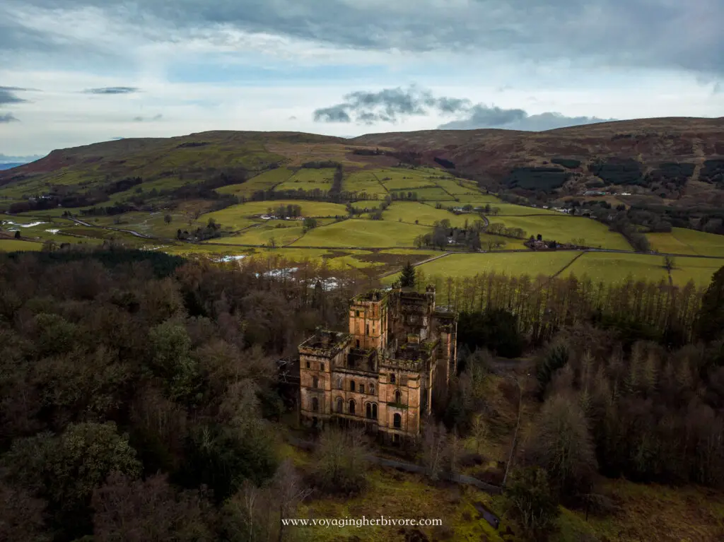 lennox castle hospital scotland drone