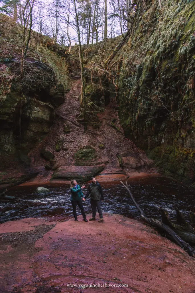 devil's pulpit finnich glen scotland