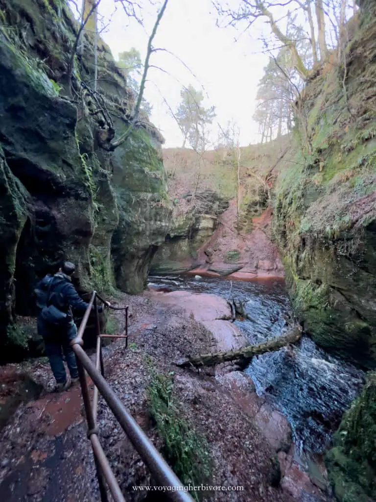 finnich glen scotland featured in outlander