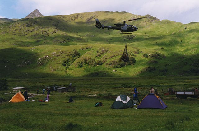 Barrisdale Bothy campsite