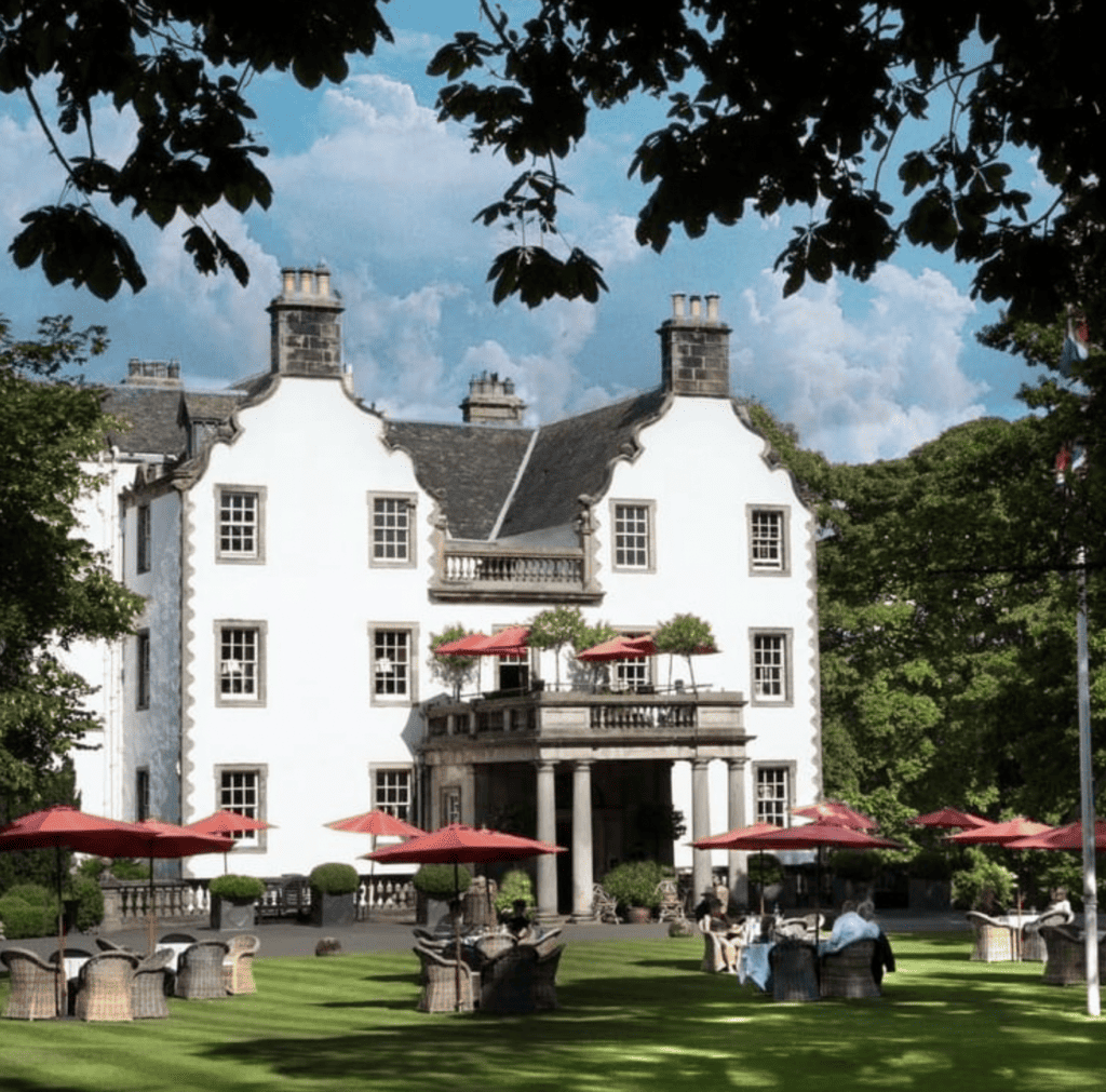 Rhubarb at Prestonfield House