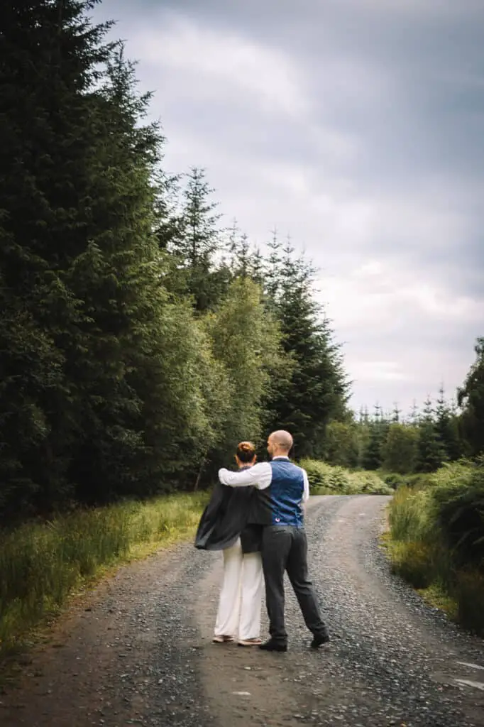 loch drunkie scotland wild camping elopement photoshoot