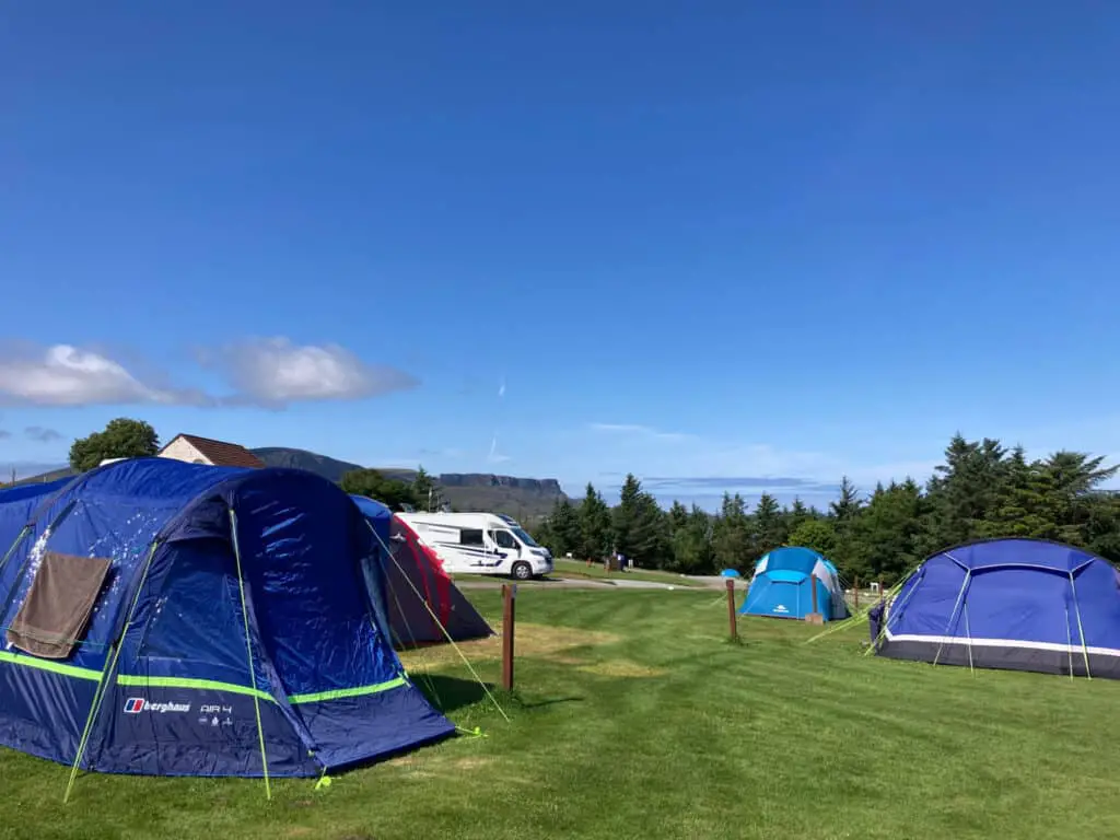 Staffin Caravan & Campsite
