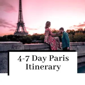 4 day paris itinerary featured