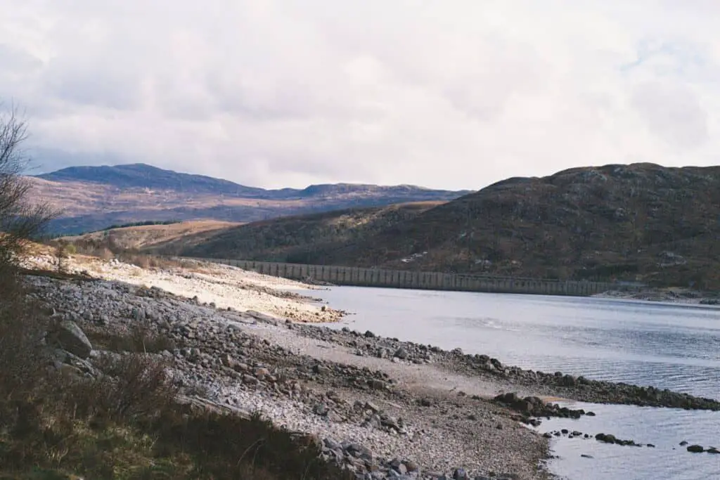 Loch Cluanie scotland on film 